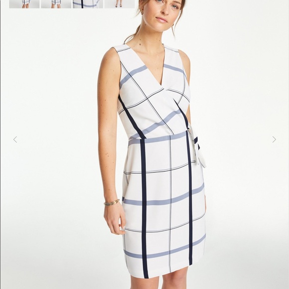 Ann Taylor Dresses & Skirts - Ann Taylor plaid sweep dress